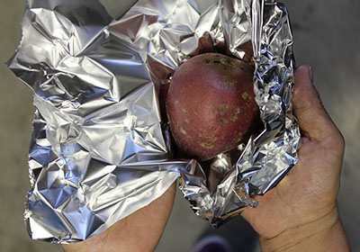 石焼き芋調理方法1